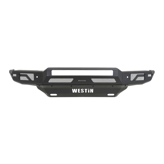 Westin 58-41215 Installation Instructions Manual