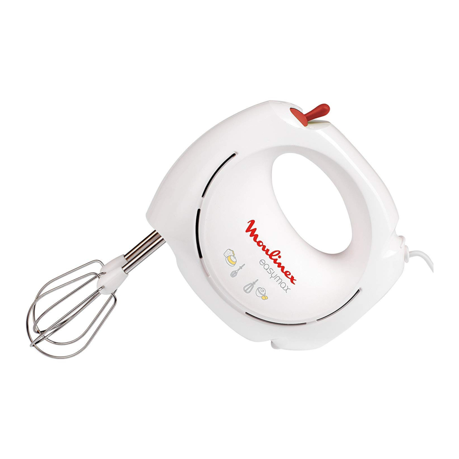 Moulinex EASY MAX COMPACT Manual