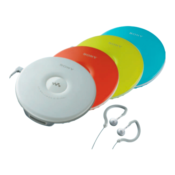 CD 取り外せれ WALKMAN／SONY D-E01／G・PROTECTION