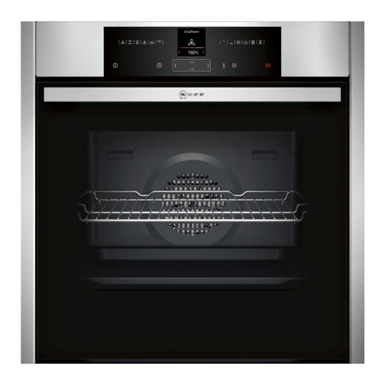 NEFF B25CR22.1B Instruction Manual