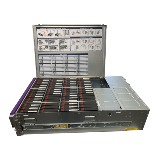 Viavi GigaStor G4-60G-100-1152T Hardware Installation