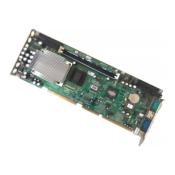 Advantech PCA-6004V-00A1 Manual