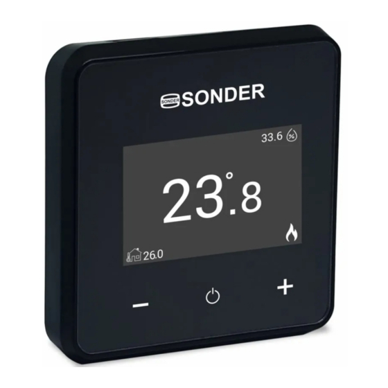 Sonder Siesta 105 WiFi RF M Instruction Manual