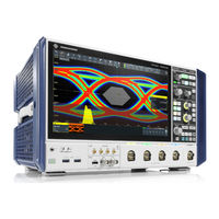 Rohde & Schwarz RTP134B Getting Started