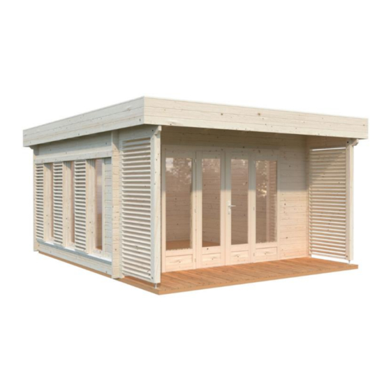 User Manuals: Lemeks Palmako FR44-4141-1 Garden Cabin