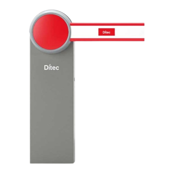 DITEC ENTREMATIC QIK80EH Installation And Maintenance Manual