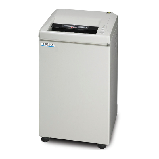 Formax FD 8302SC Operator's Manual
