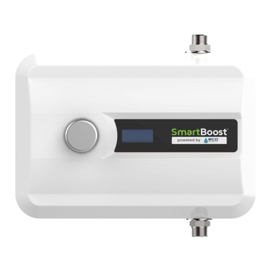 EcoSmart SMARTBOOST - Water Heater Manual
