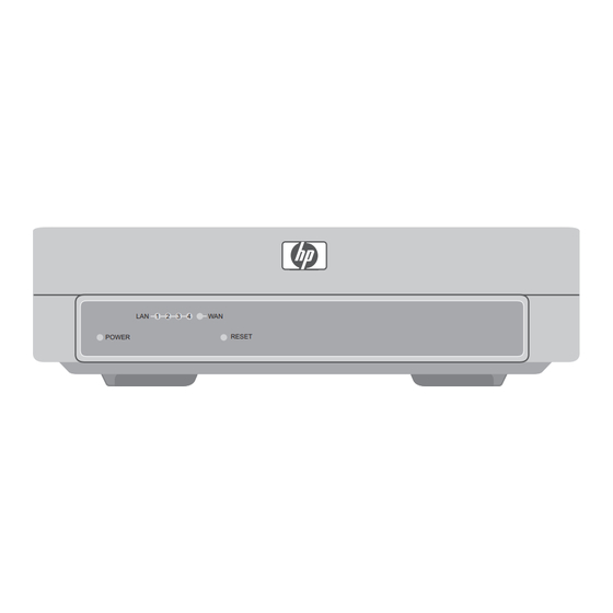 HP Ethernet Gateway hn200e Quick Start Manual