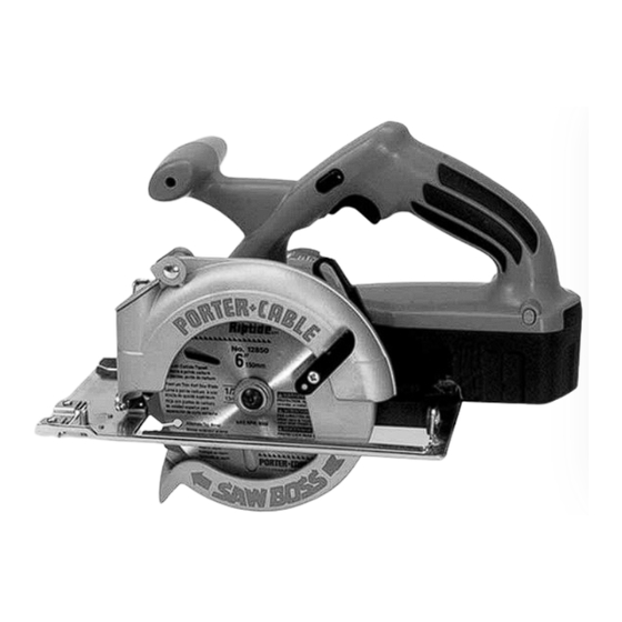 Porter-Cable 845 Instruction Manual