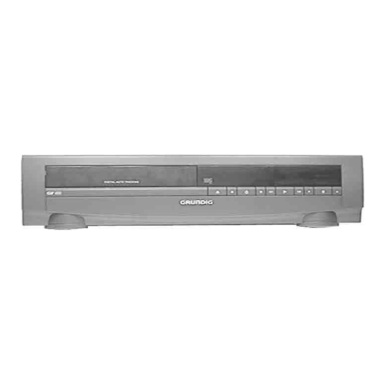 Grundig GV 400 Servise Manual