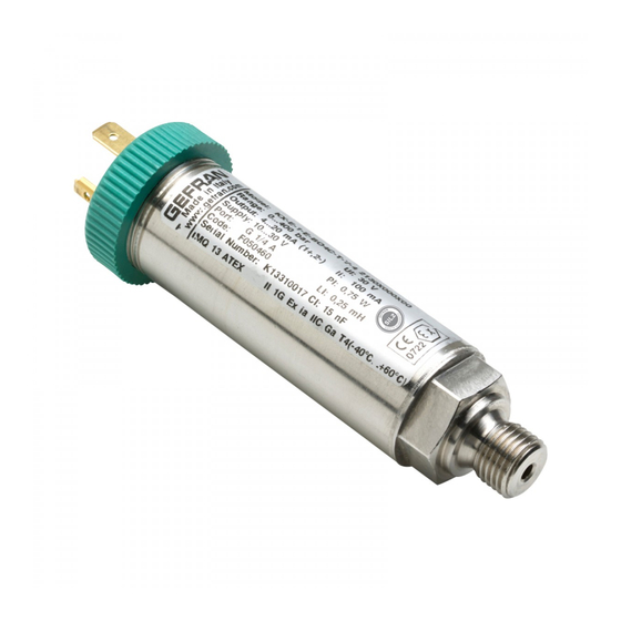 gefran KX-SIL2 Series Manual Of Electrical Installation