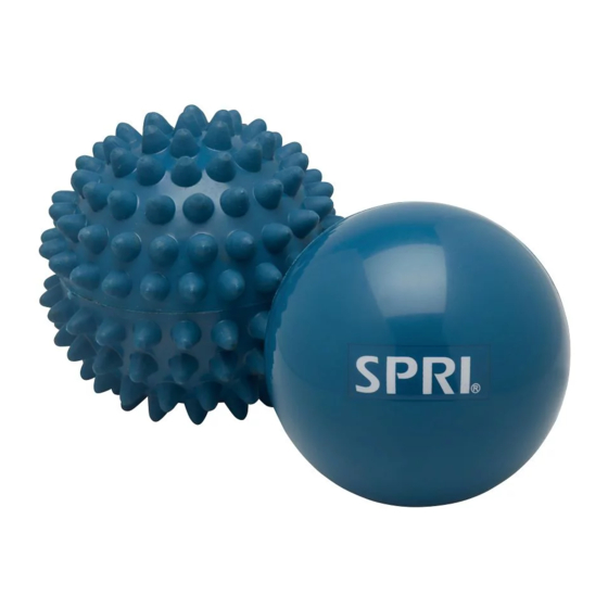 SPRI Hot/Cold Massage Therapy Setup, Workout Tips And Care & Safety Manual