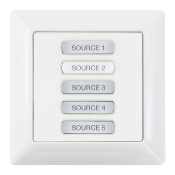 Extron electronics ACP 105 EU/MK Setup Manual