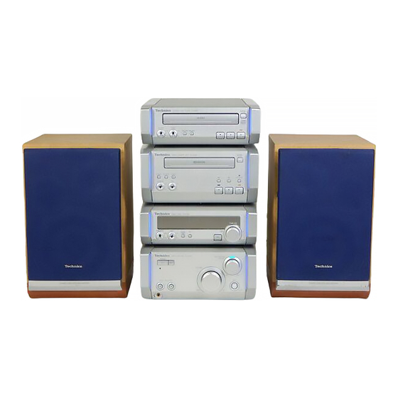 User Manuals: Technics SL-HD505 CD Player Laser