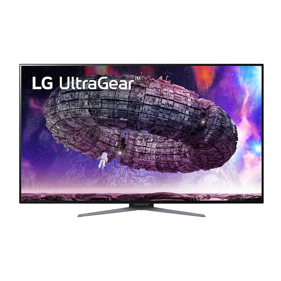 LG UltraGear 48GQ900 Quick Setup Manual