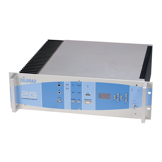 TELERAD VHF EM9000-2G Technical Manual
