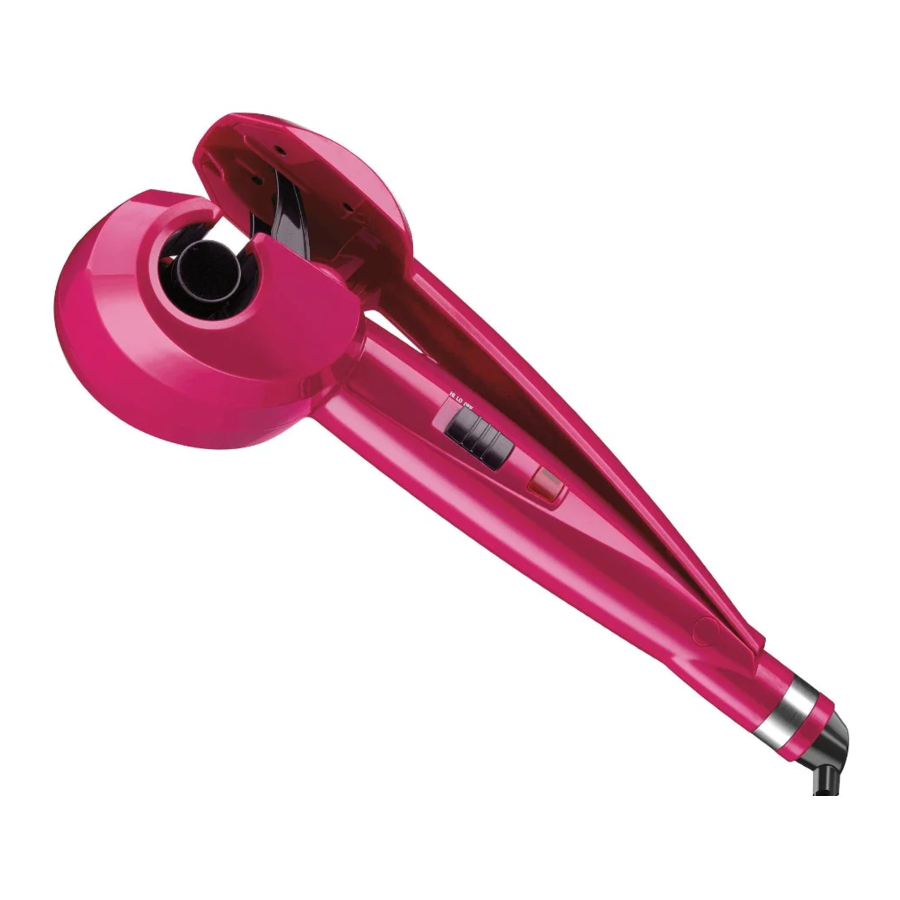 Conair Fashioncurl CD213 - Hair Styler Manual