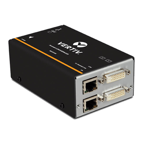 Vertiv Avocent LongView 4000 Series Quick Installation Manual