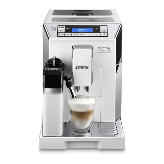 DeLonghi Eletta ECAM45760S Instructions For Use Manual