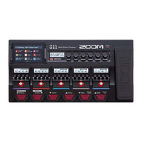 Zoom G11 Quick Manual
