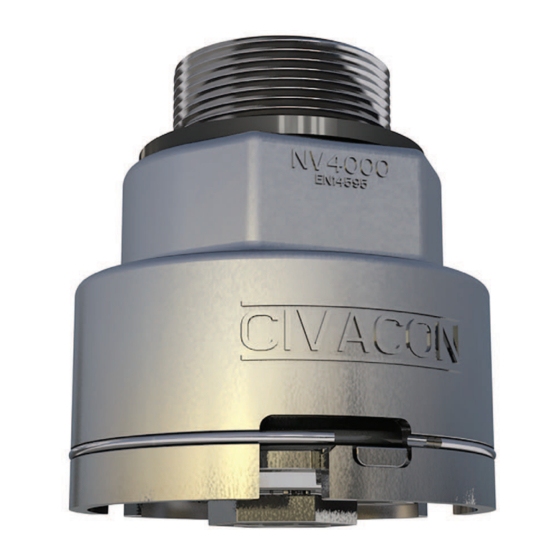Dover Civacon NV4000 Quick Start Manual