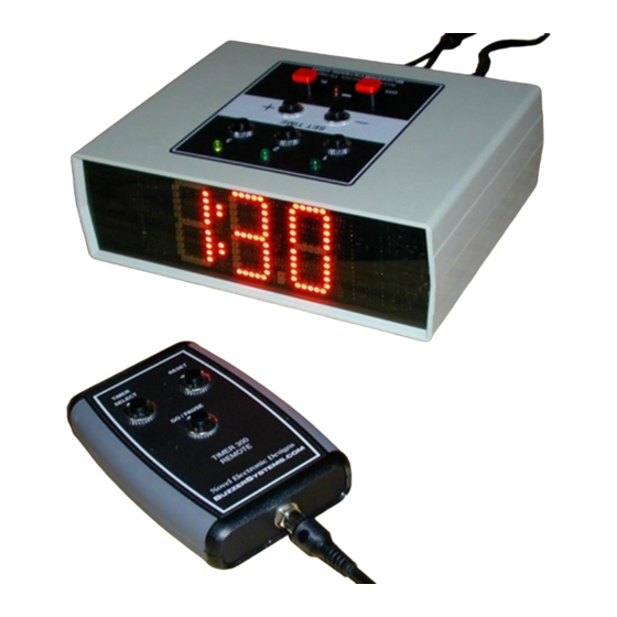 NED TIMER 300 Quick Start Manual