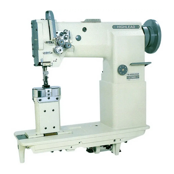 HIGHLEAD GC24608-1R Instruction Manual And Parts Catalog
