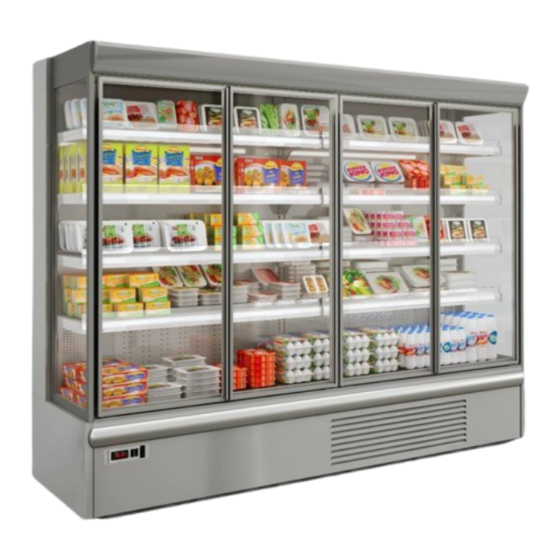 Tefcold GALAXY PLUG-IN Display Cabinet Manuals