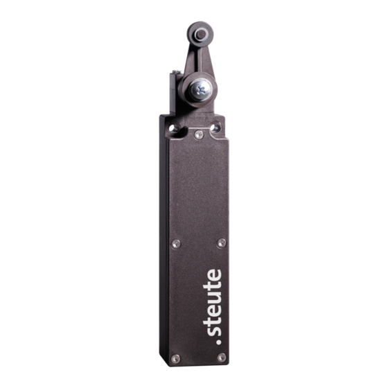 steute RF 96 SW868-NET Mounting And Wiring Instructions