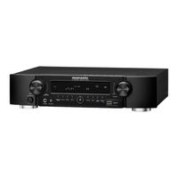 Marantz NR1602 Getting Started Manual