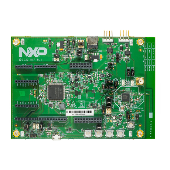 NXP Semiconductors KW45B41Z-EVK User Manual