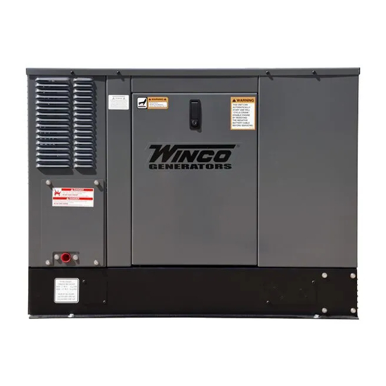 Winco PSS11B2W-03/A Installation And Operator's Manual