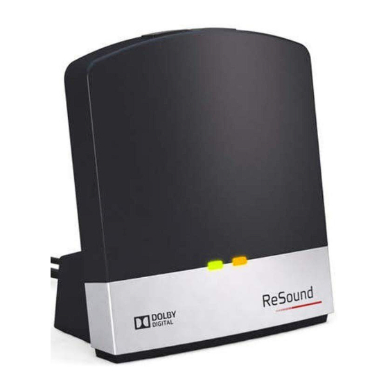 ReSound Unite tv Getting Started And Quick Manual
