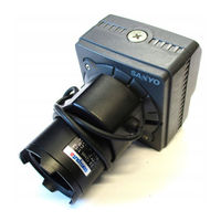 Sanyo Colour CCD Camera VCC-5775P Instruction Manual