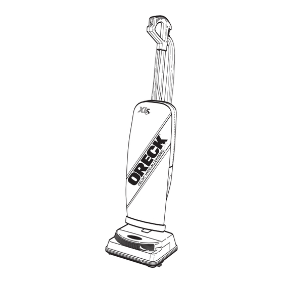 Oreck XL5 XL5-105HH User Manual