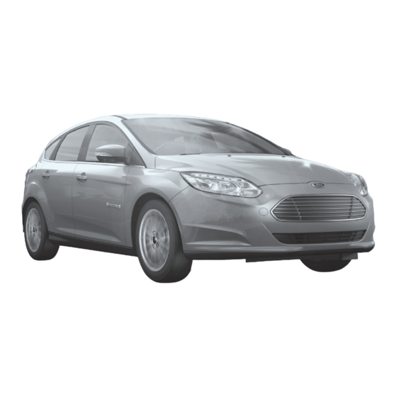 Ford 2017 FOCUS ELECTRIC Owner's Manual