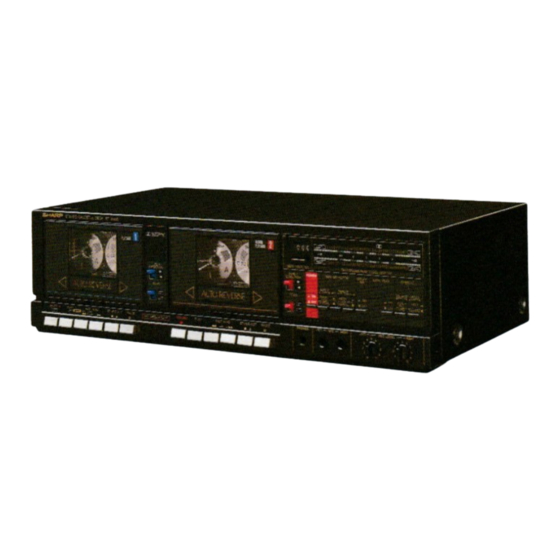 Sharp RT-W800H Service Manual
