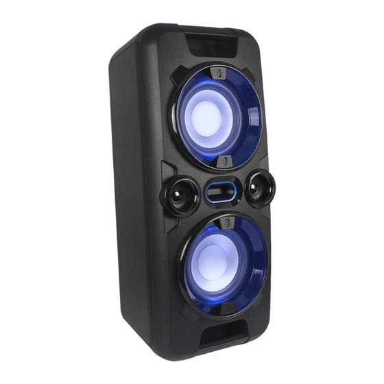 Goodmans 336700 Bluetooth Party Speaker Manuals