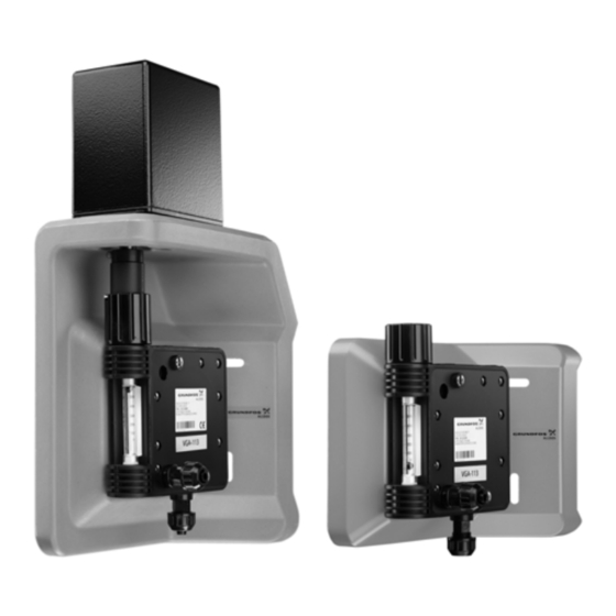 Grundfos VGA-113 Installation And Operating Instructions Manual