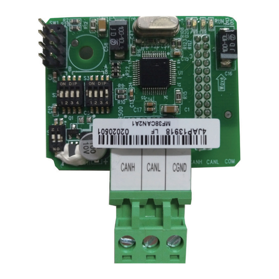 Inovance MD38CAN2 User Manual