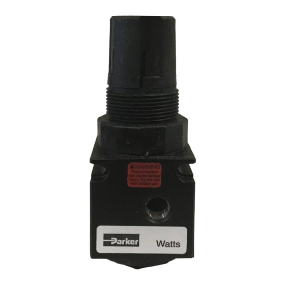 Parker R35 Series Installation And Service Instructions