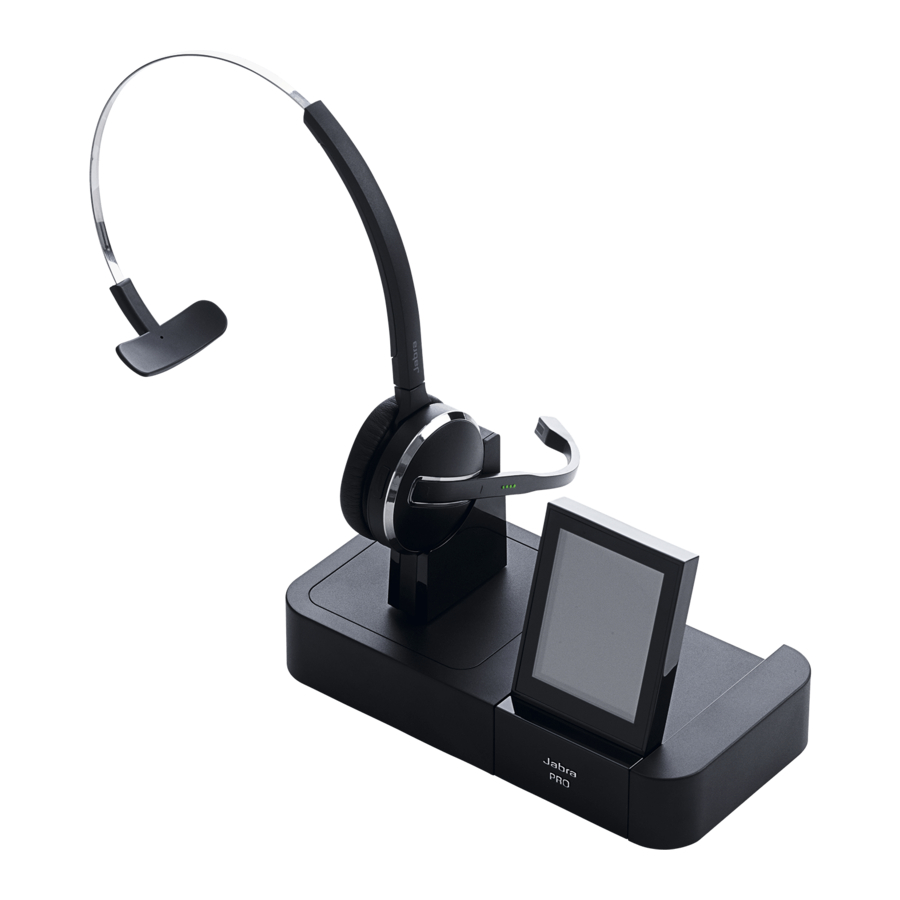 Jabra Pro 9460 Mono How Do
