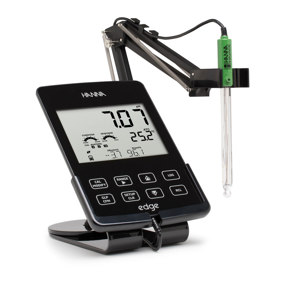 Hanna Instruments EDGE DO Manual