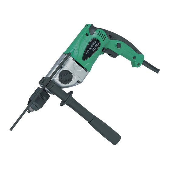 HIKOKI D 13VB3 Handling Instructions Manual