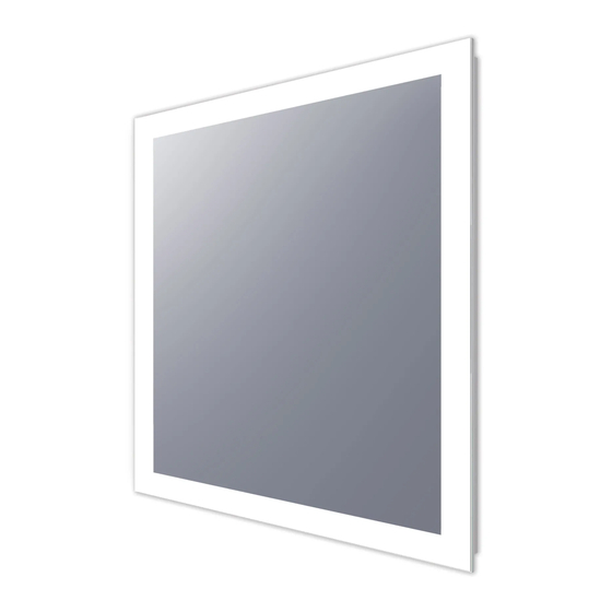 Electric Mirror Silhouette Installation Instructions Manual