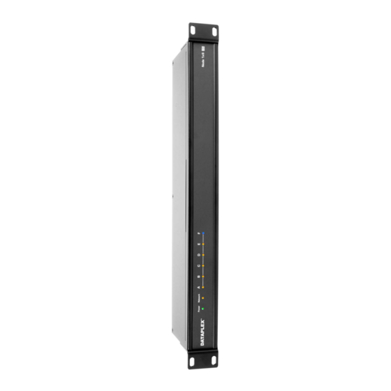 TMB DATAPLEX NODE 1x6 Manuals