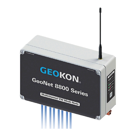 Geokon 8800 Manuals