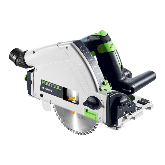 Festool TS 55 FEBQ Original Instructions Manual