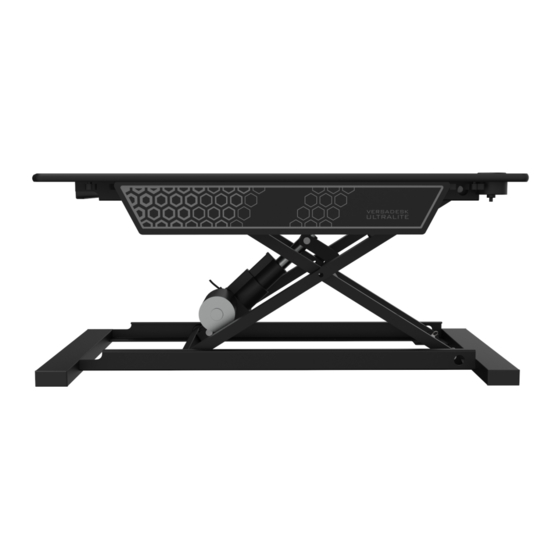 VersaDesk Ultralite Assembly Instructions